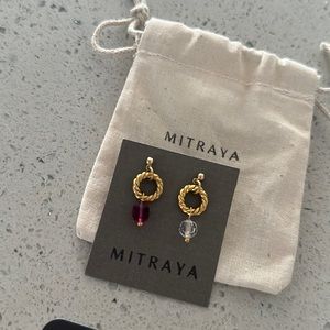 MITRAYA Handmade Gold Earrings